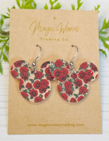 Roses Dangle Earrings (Pre-Order)